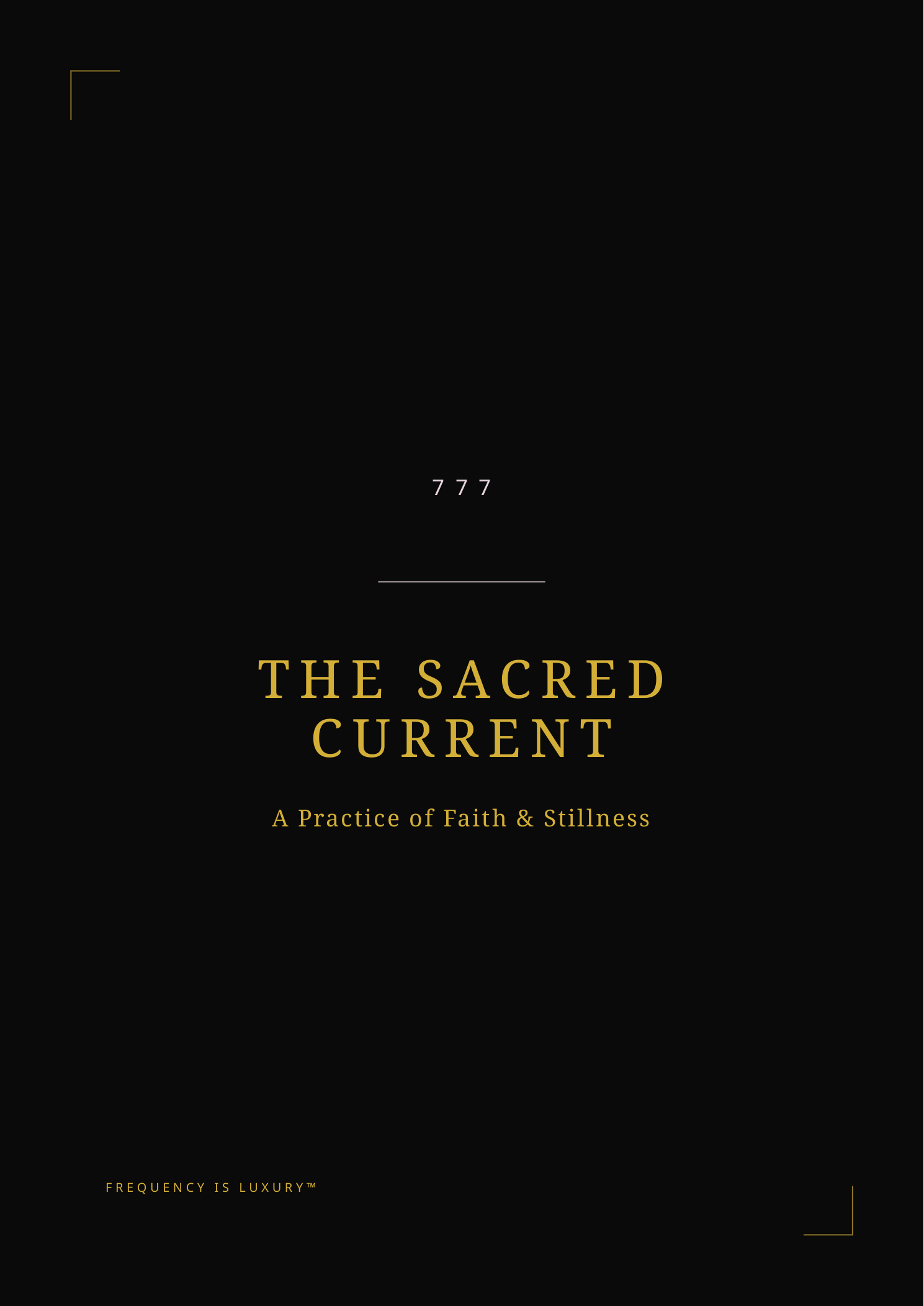 The Sacred Current cover